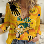 Sam Kerr Matildas Women Casual Shirt Australia Soccer World Cup 2023 Quater-Final LT9