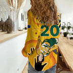 Sam Kerr Matildas Women Casual Shirt Australia Soccer World Cup 2023 Quater-Final LT9
