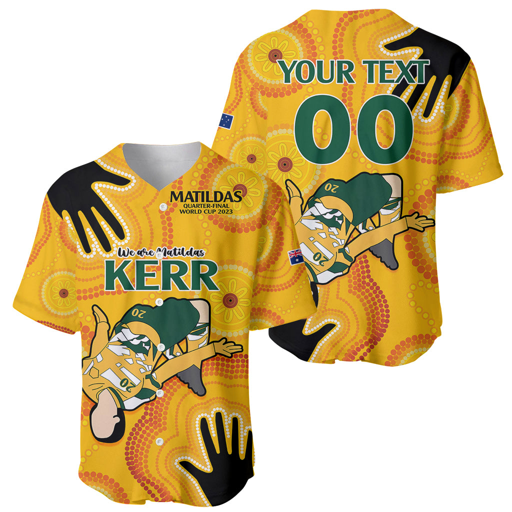 custom-sam-kerr-matildas-baseball-jersey-australia-soccer-world-cup-2023-quater-final