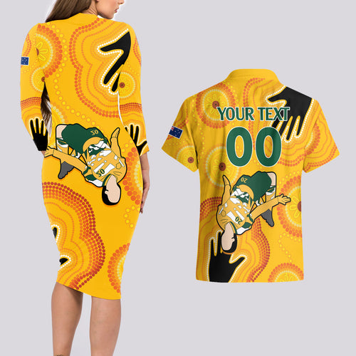 custom-sam-kerr-matildas-couples-matching-long-sleeve-bodycon-dress-and-hawaiian-shirt-australia-soccer-world-cup-2023-quater-final