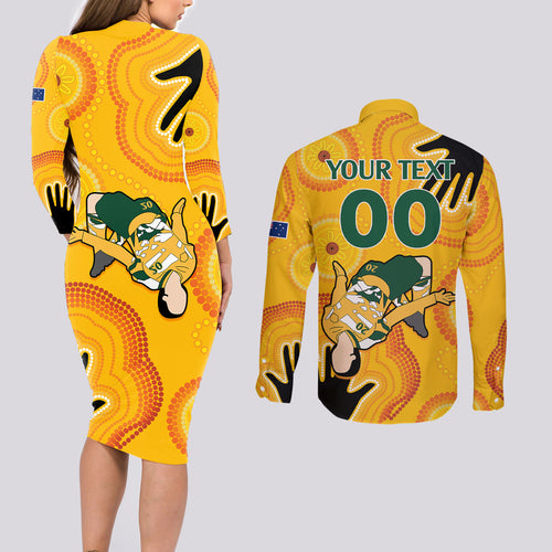 custom-sam-kerr-matildas-couples-matching-long-sleeve-bodycon-dress-and-long-sleeve-button-shirts-australia-soccer-world-cup-2023-quater-final