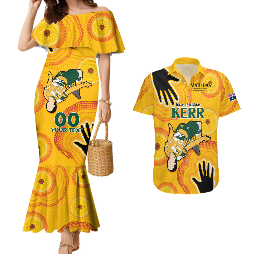 custom-sam-kerr-matildas-couples-matching-mermaid-dress-and-hawaiian-shirt-australia-soccer-world-cup-2023-quater-final