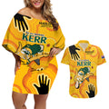 custom-sam-kerr-matildas-couples-matching-off-shoulder-short-dress-and-hawaiian-shirt-australia-soccer-world-cup-2023-quater-final