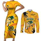 custom-sam-kerr-matildas-couples-matching-short-sleeve-bodycon-dress-and-long-sleeve-button-shirts-australia-soccer-world-cup-2023-quater-final