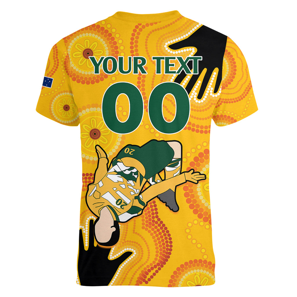custom-sam-kerr-matildas-women-v-neck-t-shirt-australia-soccer-world-cup-2023-quater-final