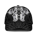 Aotearoa Kowhaiwhai Poutama Black Motif Classic Cap