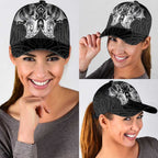 Aotearoa Kowhaiwhai Poutama Black Motif Classic Cap