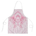Aotearoa Kowhaiwhai Poutama Pink Motif Apron