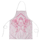 Aotearoa Kowhaiwhai Poutama Pink Motif Apron