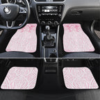 Aotearoa Kowhaiwhai Poutama Pink Motif Car Mats