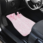 Aotearoa Kowhaiwhai Poutama Pink Motif Car Mats