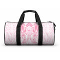Aotearoa Kowhaiwhai Poutama Pink Motif Duffle Bag