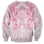 Aotearoa Kowhaiwhai Poutama Pink Motif Sweatshirt