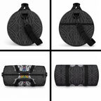 Aotearoa Kowhaiwhai Poutama Rainbow Motif Duffle Bag