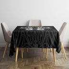 Aotearoa Kowhaiwhai Poutama Rainbow Motif Tablecloth
