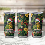 Meri Kirihimete Kakapo Tumbler Cup New Zealand Christmas with Tropical Vibe