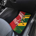 Australia-Tonga Rugby Pacific Custom Car Mats The Kangaroos and Mate Ma'a Tonga