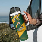 Australia-Tonga Rugby Pacific Custom Tumbler With Handle The Kangaroos and Mate Ma'a Tonga