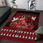 Custom Tonga 676 Haʻamonga ʻa Maui Area Rug Tongan Sipi Tau Unique Dance