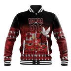 Custom Tonga 676 Haʻamonga ʻa Maui Baseball Jacket Tongan Sipi Tau Unique Dance