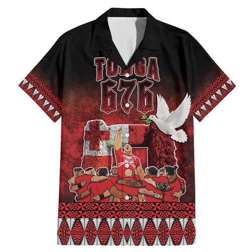 Custom Tonga 676 Haʻamonga ʻa Maui Family Matching Mermaid Dress and Hawaiian Shirt Tongan Sipi Tau Unique Dance