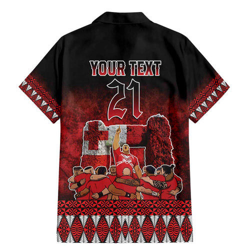 Custom Tonga 676 Haʻamonga ʻa Maui Family Matching Mermaid Dress and Hawaiian Shirt Tongan Sipi Tau Unique Dance