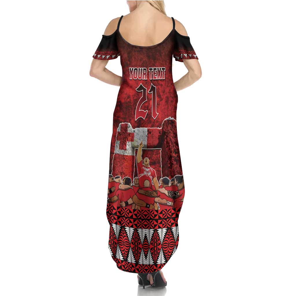 Custom Tonga 676 Haʻamonga ʻa Maui Family Matching Summer Maxi Dress and Hawaiian Shirt Tongan Sipi Tau Unique Dance