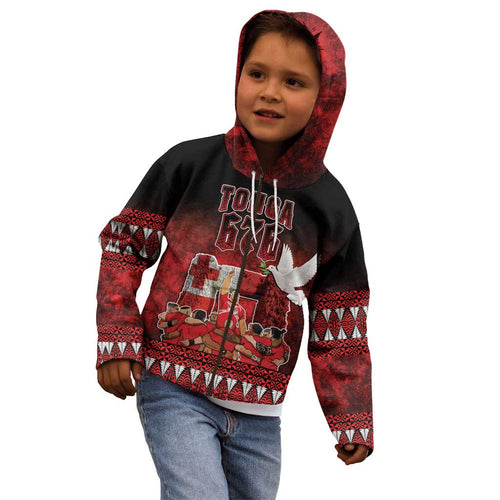 Custom Tonga 676 Haʻamonga ʻa Maui Kid Hoodie Tongan Sipi Tau Unique Dance