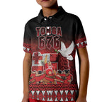 Custom Tonga 676 Haʻamonga ʻa Maui Kid Polo Shirt Tongan Sipi Tau Unique Dance