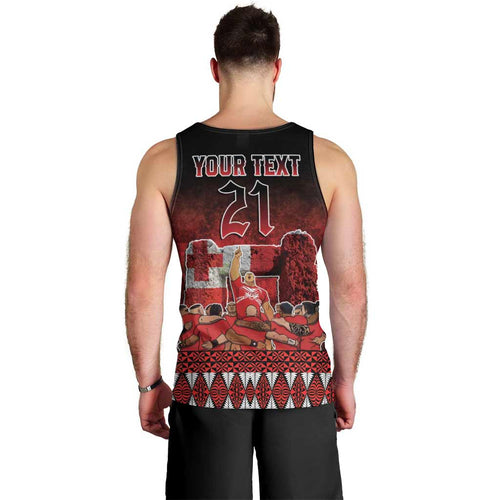 Custom Tonga 676 Haʻamonga ʻa Maui Men Tank Top Tongan Sipi Tau Unique Dance