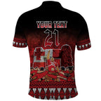 Custom Tonga 676 Haʻamonga ʻa Maui Polo Shirt Tongan Sipi Tau Unique Dance