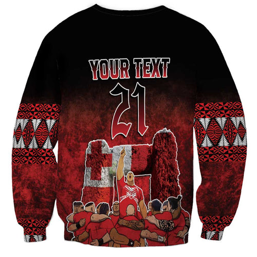 Custom Tonga 676 Haʻamonga ʻa Maui Sweatshirt Tongan Sipi Tau Unique Dance