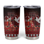 Custom Tonga 676 Haʻamonga ʻa Maui Tumbler Cup Tongan Sipi Tau Unique Dance