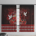 Custom Tonga 676 Haʻamonga ʻa Maui Window Curtain Tongan Sipi Tau Unique Dance