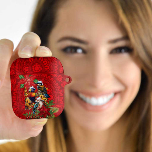 Aussie Native Bird AirPods Case Aboriginal Inspired Christmas - Aussie Hoodie
