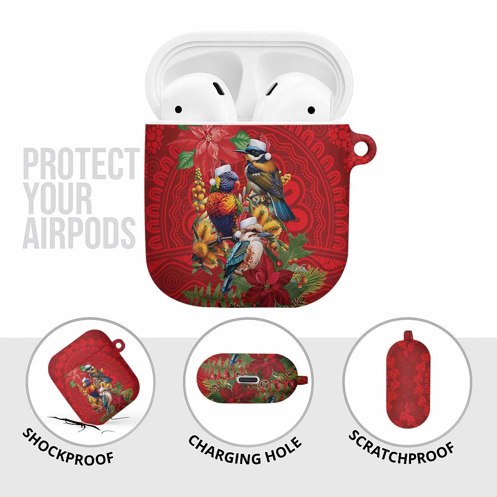 Aussie Native Bird AirPods Case Aboriginal Inspired Christmas - Aussie Hoodie