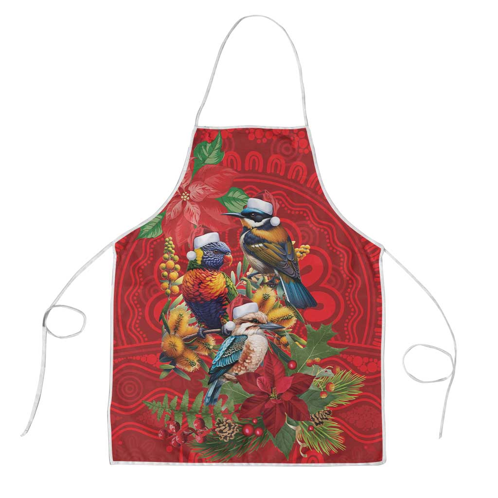Aussie Native Bird Apron Aboriginal Inspired Christmas - Aussie Hoodie