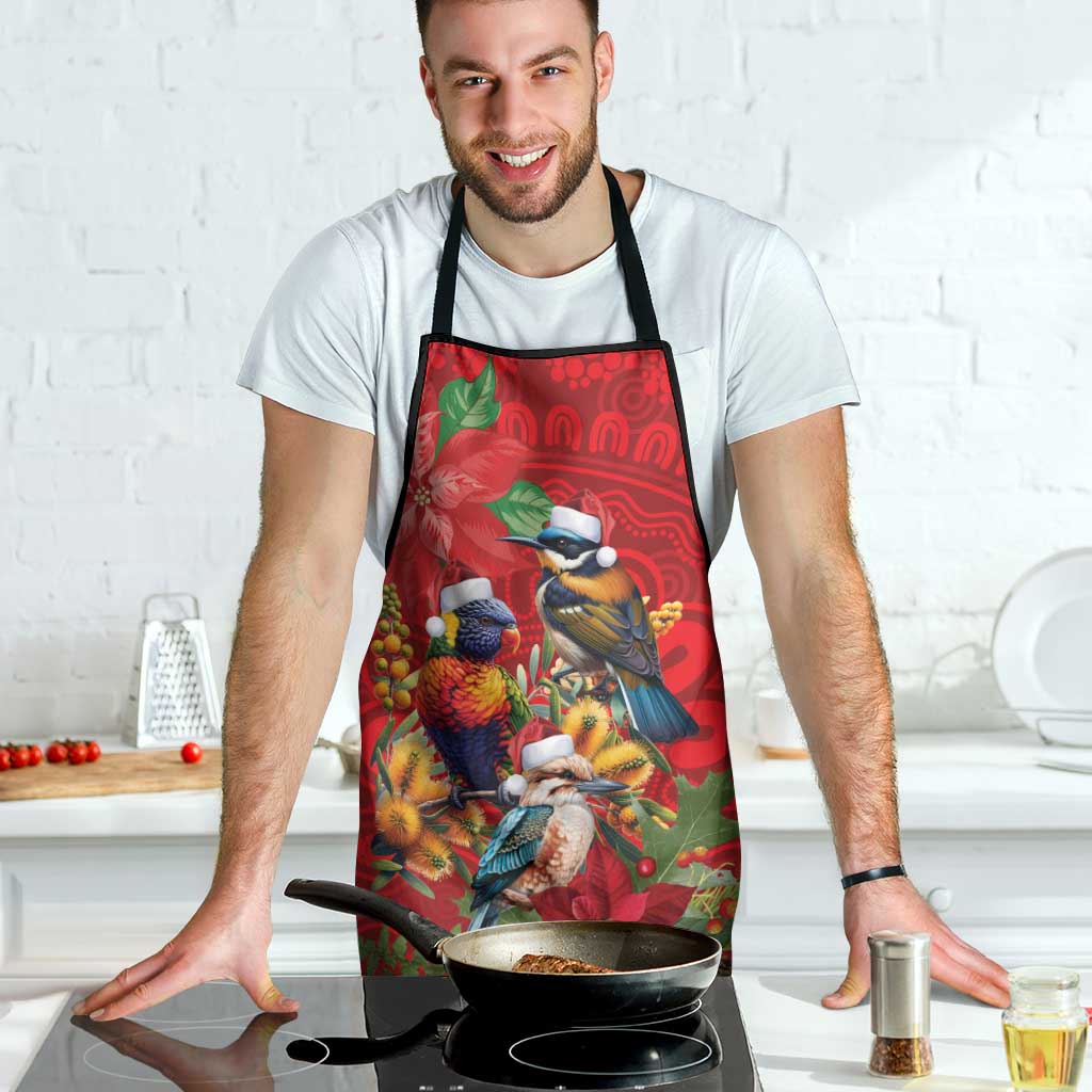 Aussie Native Bird Apron Aboriginal Inspired Christmas - Aussie Hoodie