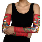 Aussie Native Bird Arm Sleeves Aboriginal Inspired Christmas - Aussie Hoodie