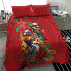Aussie Native Bird Bedding Set Aboriginal Inspired Christmas - Aussie Hoodie