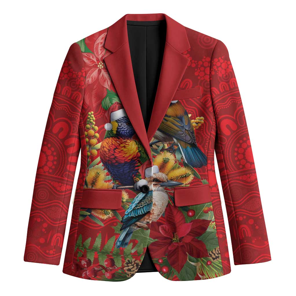 Aussie Native Bird Blazer Aboriginal Inspired Christmas - Aussie Hoodie