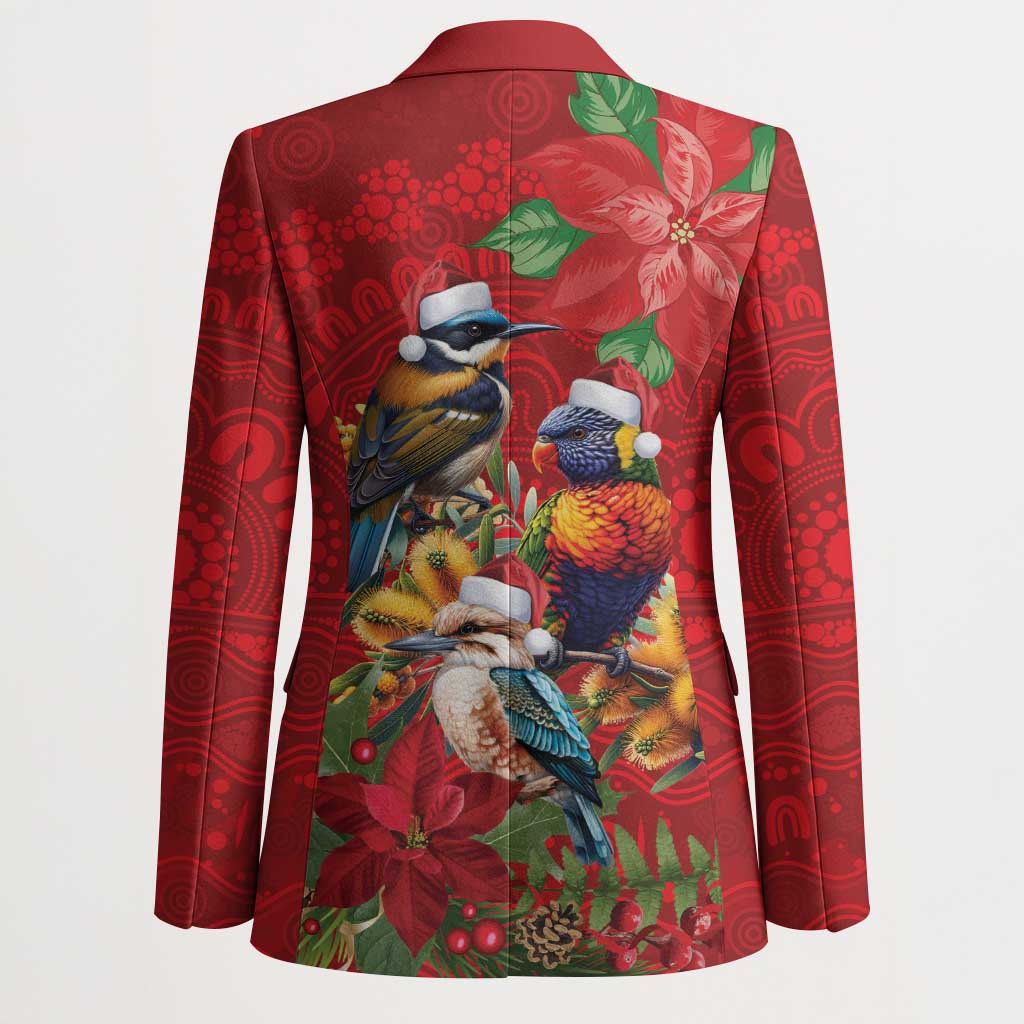 Aussie Native Bird Blazer Aboriginal Inspired Christmas - Aussie Hoodie