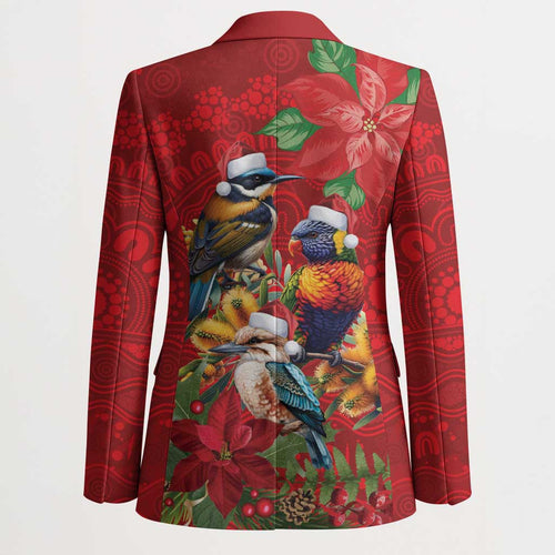 Aussie Native Bird Blazer Aboriginal Inspired Christmas - Aussie Hoodie