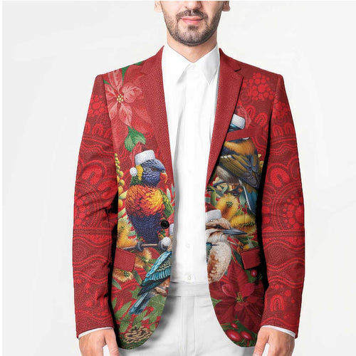 Aussie Native Bird Blazer Aboriginal Inspired Christmas - Aussie Hoodie