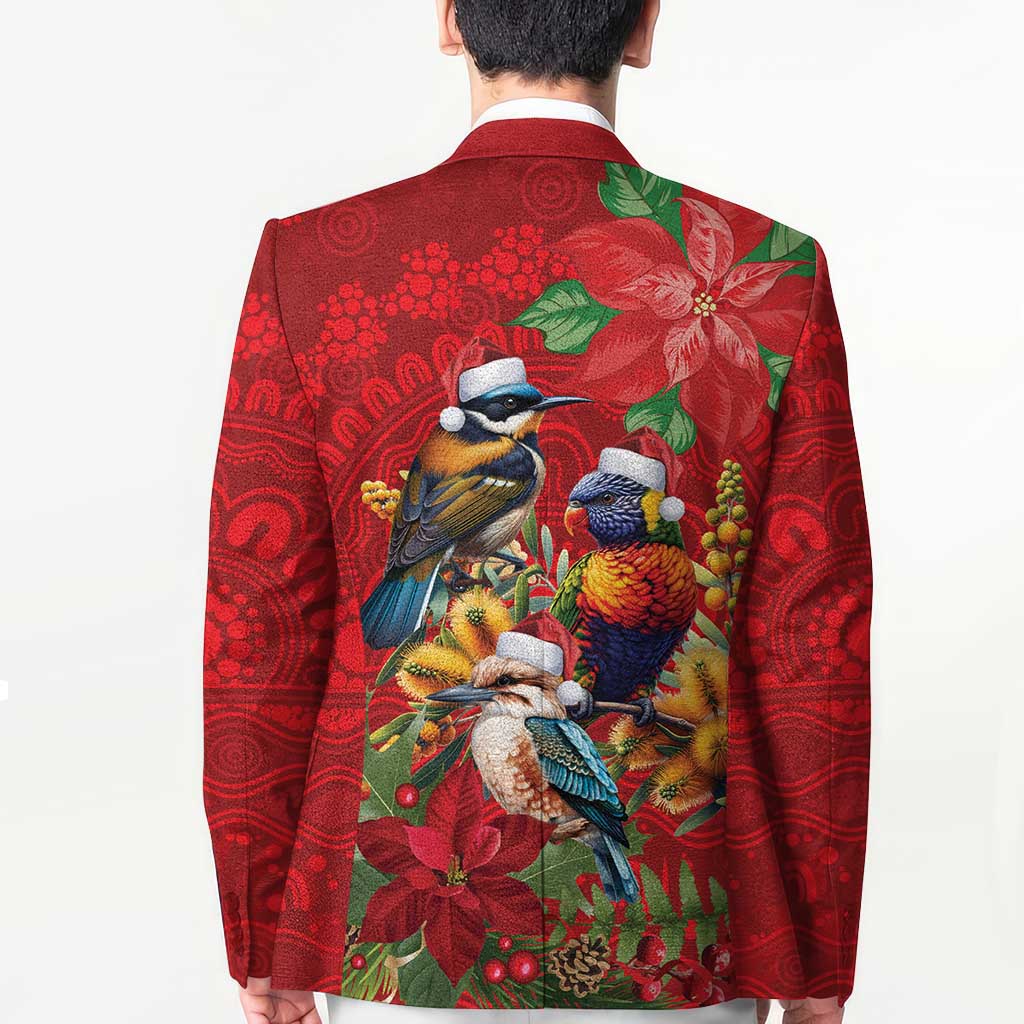 Aussie Native Bird Blazer Aboriginal Inspired Christmas - Aussie Hoodie