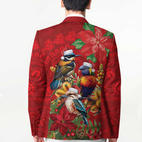 Aussie Native Bird Blazer Aboriginal Inspired Christmas - Aussie Hoodie