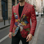 Aussie Native Bird Blazer Aboriginal Inspired Christmas - Aussie Hoodie