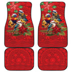 Aussie Native Bird Car Mats Aboriginal Inspired Christmas - Aussie Hoodie