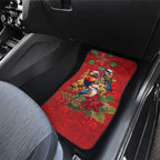 Aussie Native Bird Car Mats Aboriginal Inspired Christmas - Aussie Hoodie