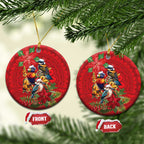 Aussie Native Bird Ceramic Ornament Aboriginal Inspired Christmas - Aussie Hoodie